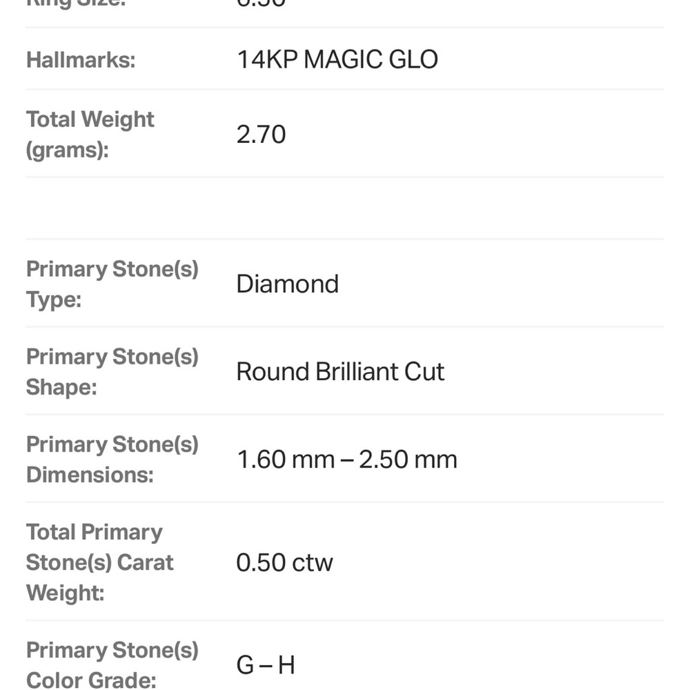 14K Diamond Pyramid Ring with Open Gallery - Picture 6 of 7